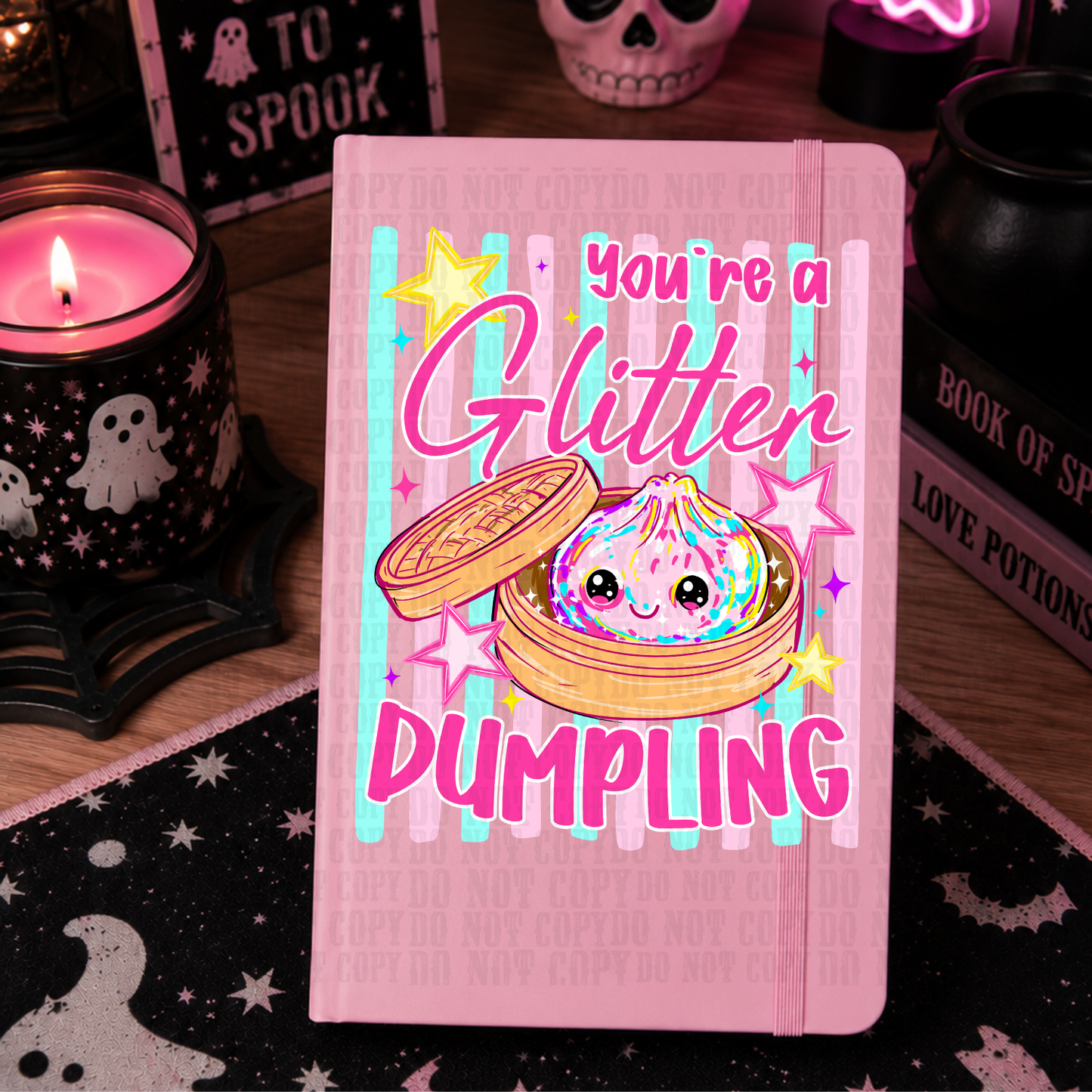 Custom Spooky Themed A5 Notebooks