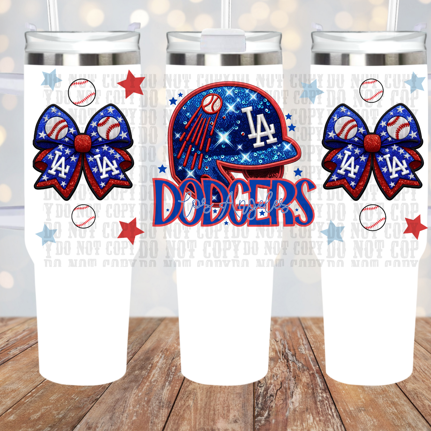 40oz LA  UV DTF CUP WRAP - SHOP EXCLUSIVE