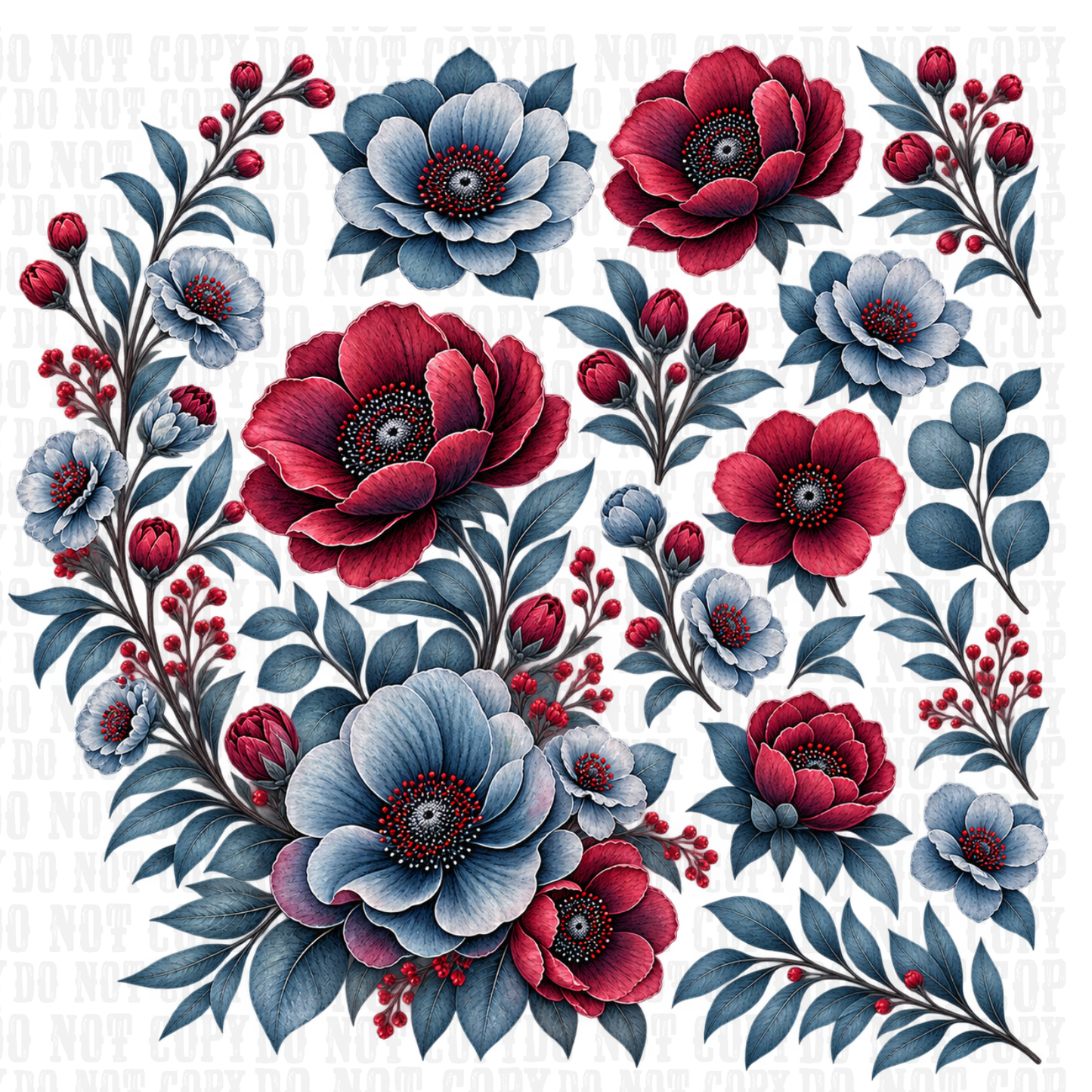 STEEL MAGNOLIAS UV DTF ELEMENT SHEET