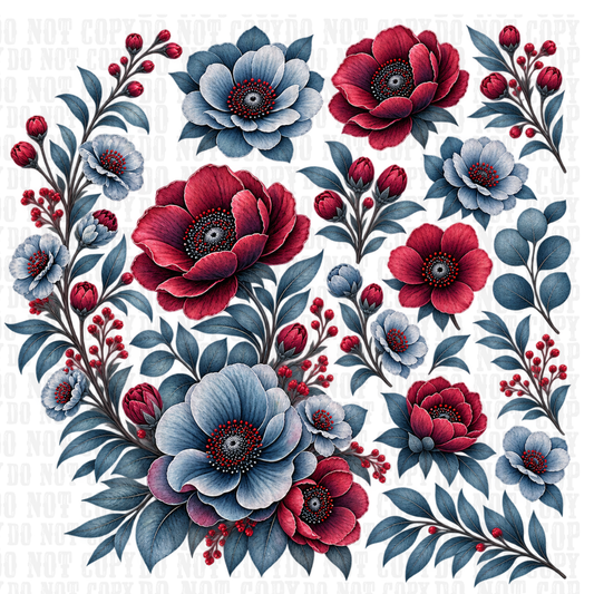 STEEL MAGNOLIAS UV DTF ELEMENT SHEET