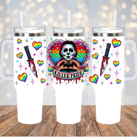 40oz HORROR PRIDE BUNDLE UV DTF CUP WRAP
