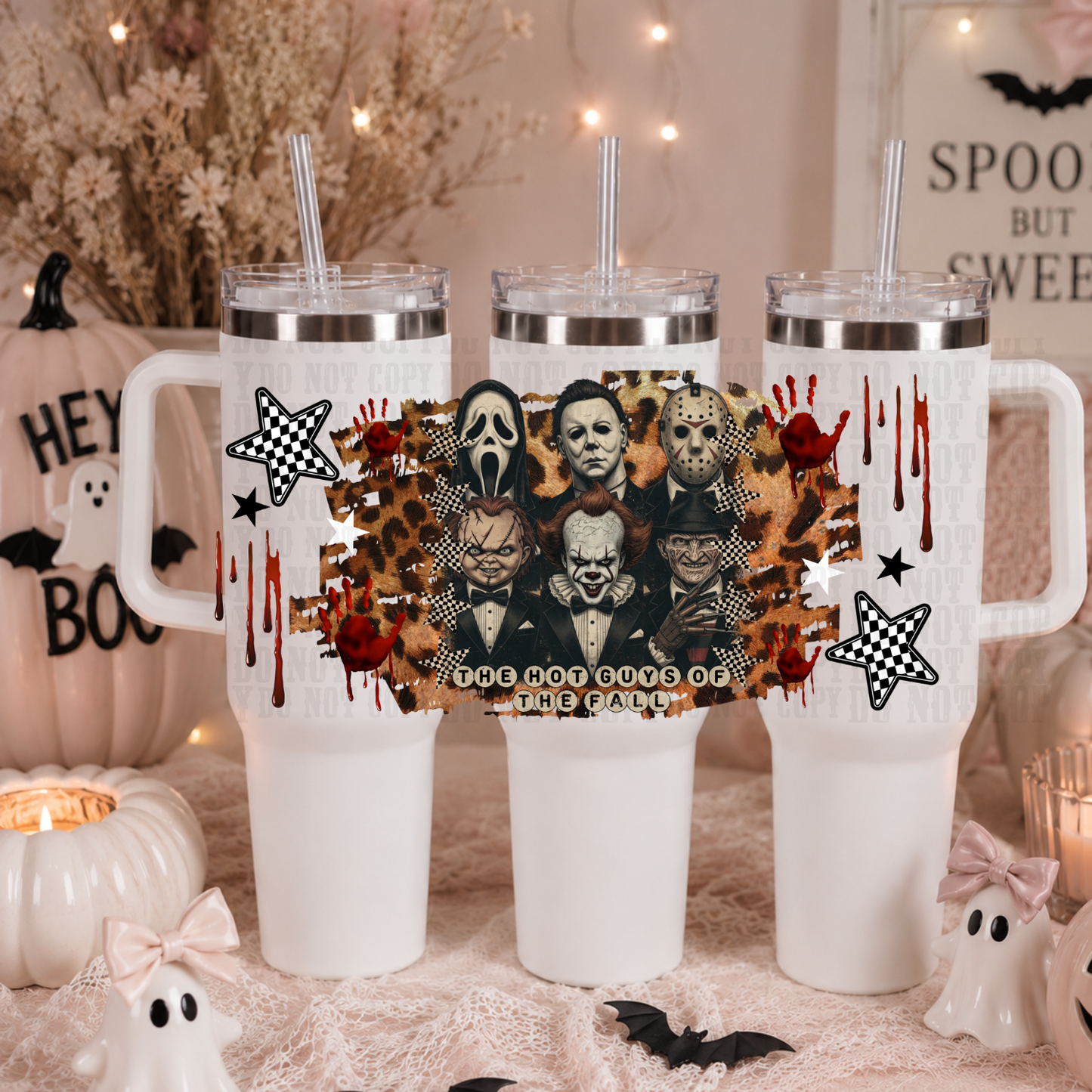 40oz THE BOYS OF FALL UV DTF CUP WRAP - SHOP EXCLUSIVE BY CIERA