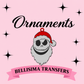 3D Christmas Ornaments] Cute Holiday Tree Decor