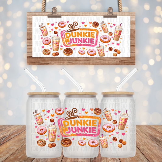 DUNKY JUNKIE UV DTF CUP WRAP-SHOP EXCLUSIVE BY CIERRA