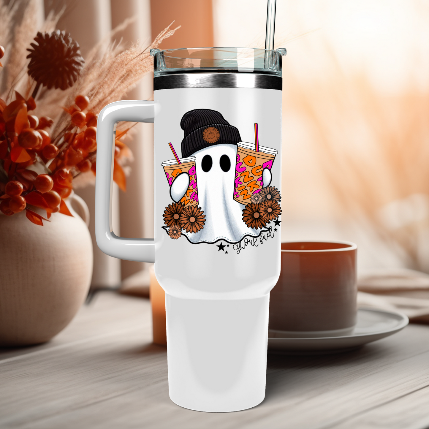 40oz GHOST BEVY BUNDLE UV DTF CUP DECAL