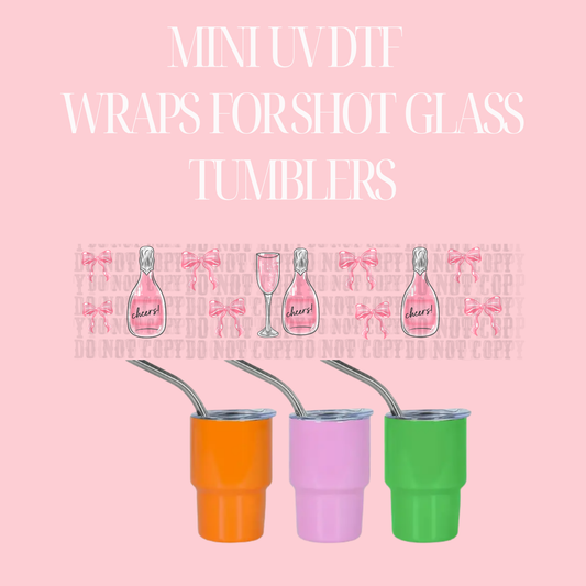BOOZY GIRL Mini UV DTF Cup wrap