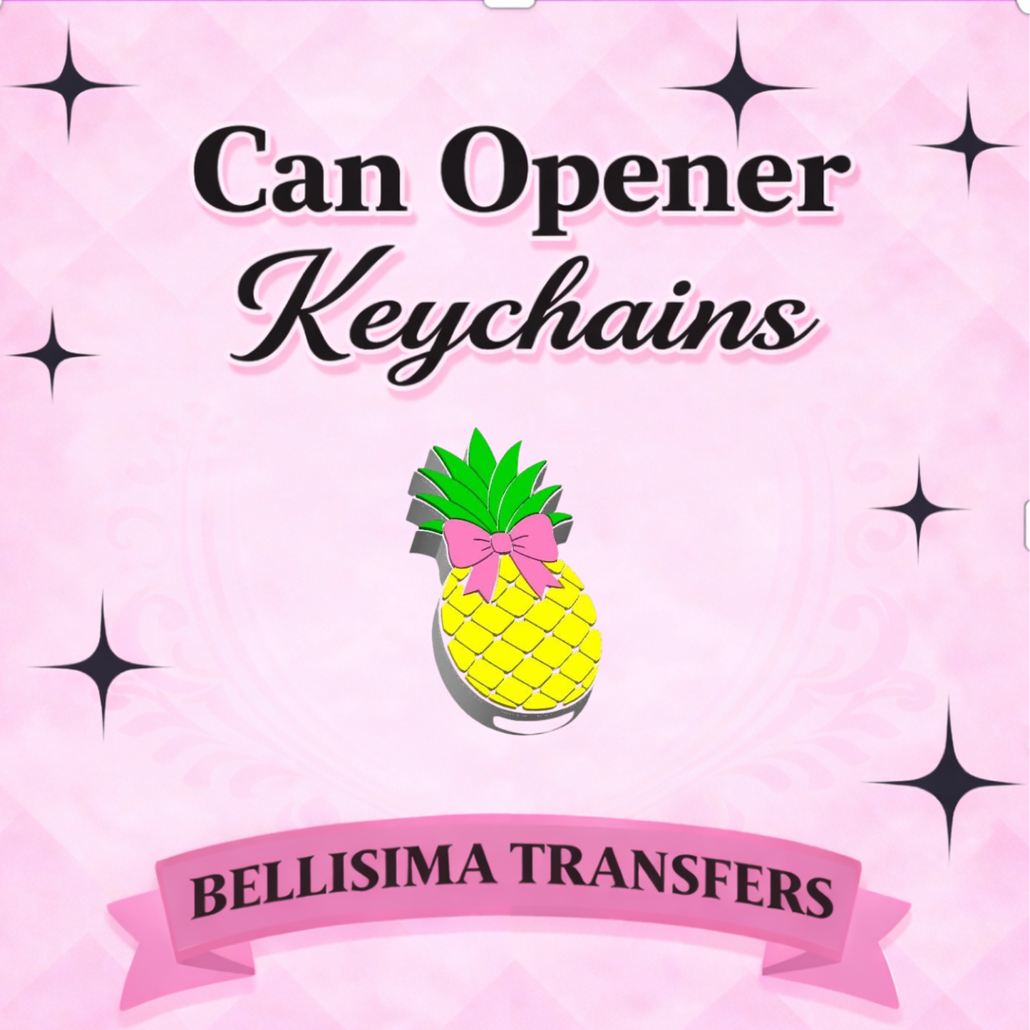 NEW  Can Opener Keychains