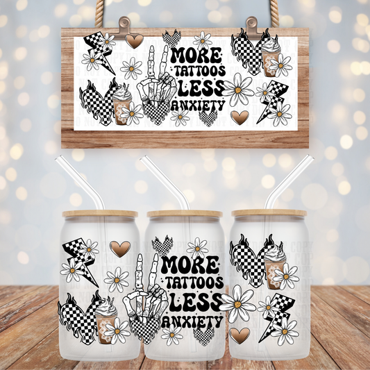 MORE TATTOOS UV DTF WRAP