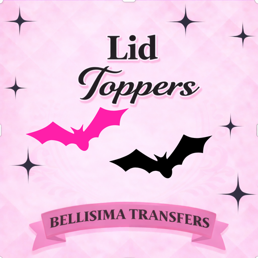 BATS Flat Back Lid Charms