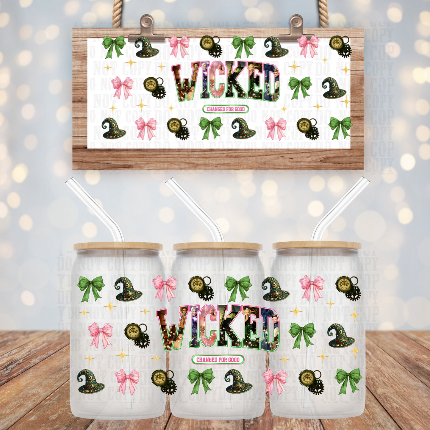 WICKED BUNDLE UV DTF Cup Wrap