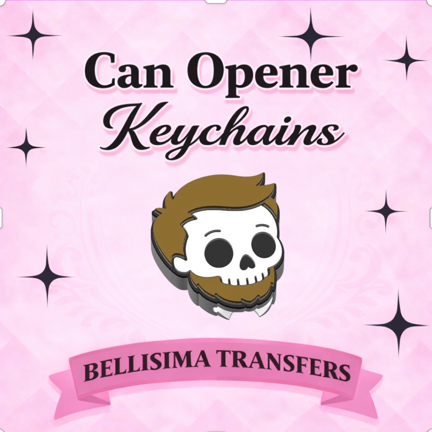 NEW  Can Opener Keychains