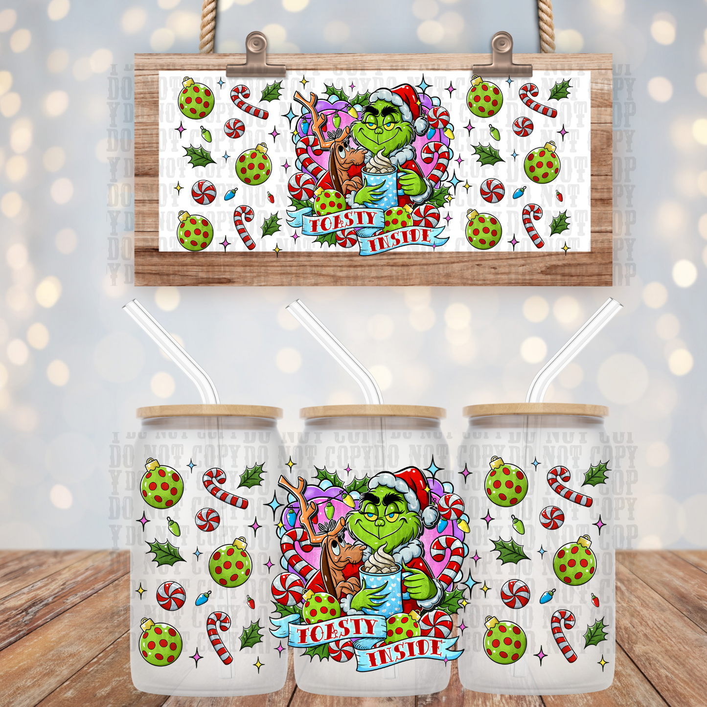 TOASTY UV DTF CUP WRAP