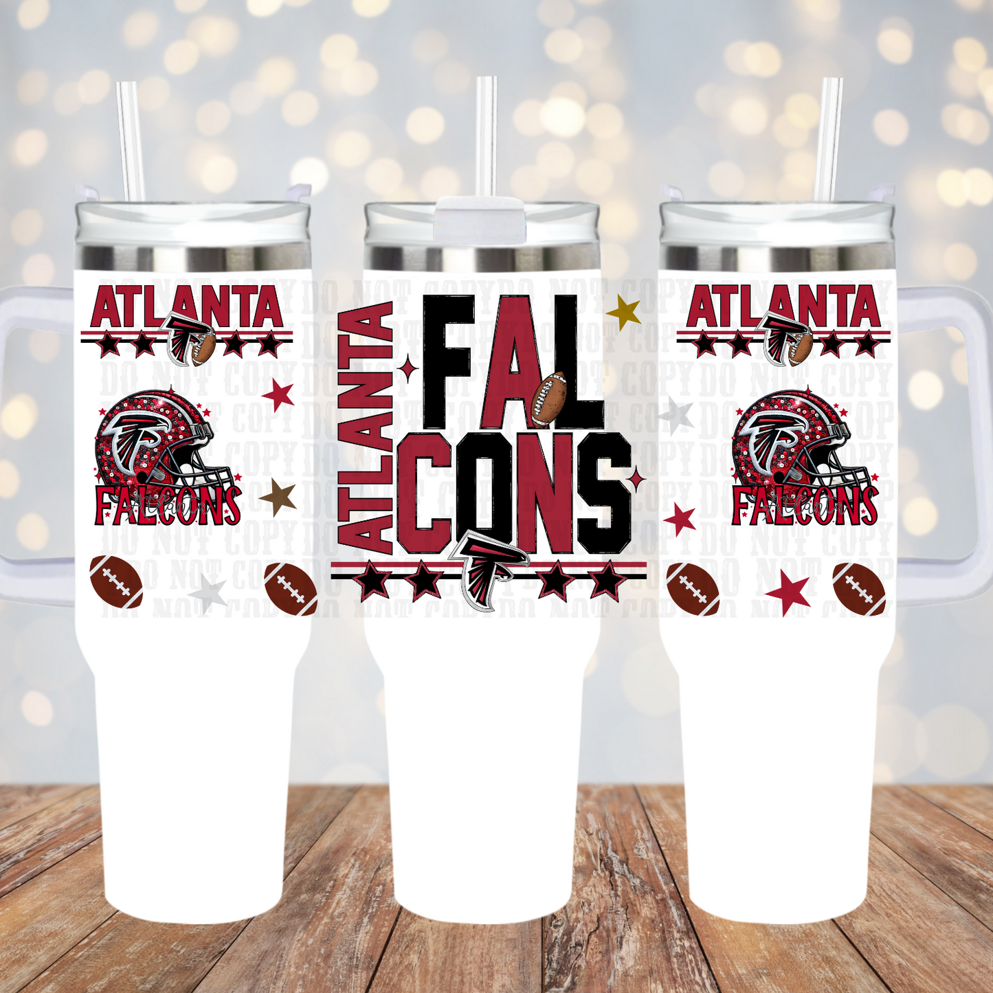 40oz STACKED PRO FOOTBALL BUNDLE