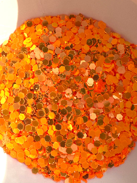 HIGH ROLLER XL GLOW IN THE DARK CHUNKY GLITTER