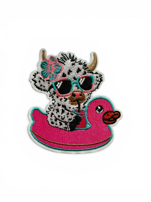 Spotted Cow Float   Patch