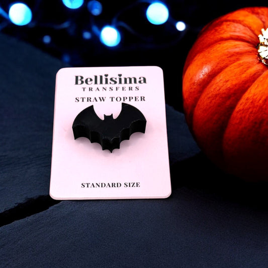 3D Bat STRAW TOPPER STANDARD SIZE