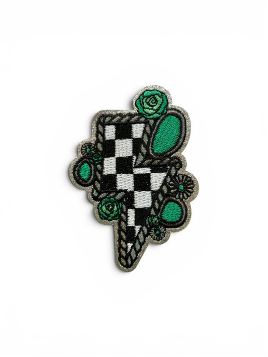 Checker Concho Patch