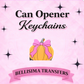 NEW  CAN Opener Keychains