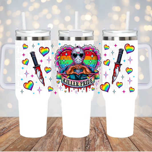 40oz HORROR PRIDE BUNDLE UV DTF CUP WRAP