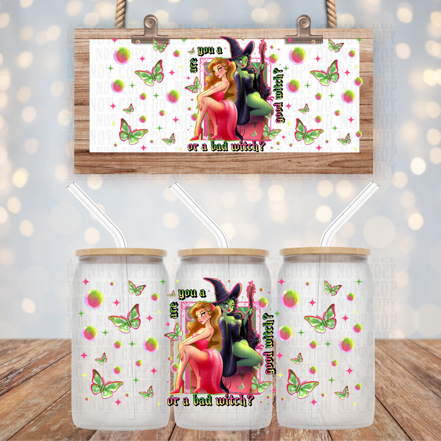 WICKED BUNDLE UV DTF Cup Wrap