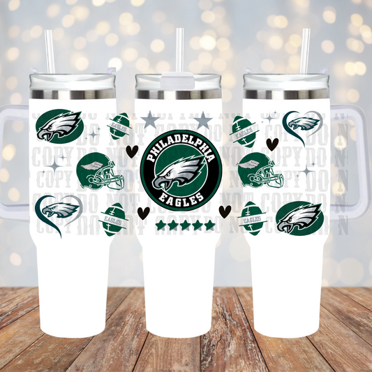 40oz GREEN MACHINE UV DTF CUP WRAP - SHOP EXCLUSIVE