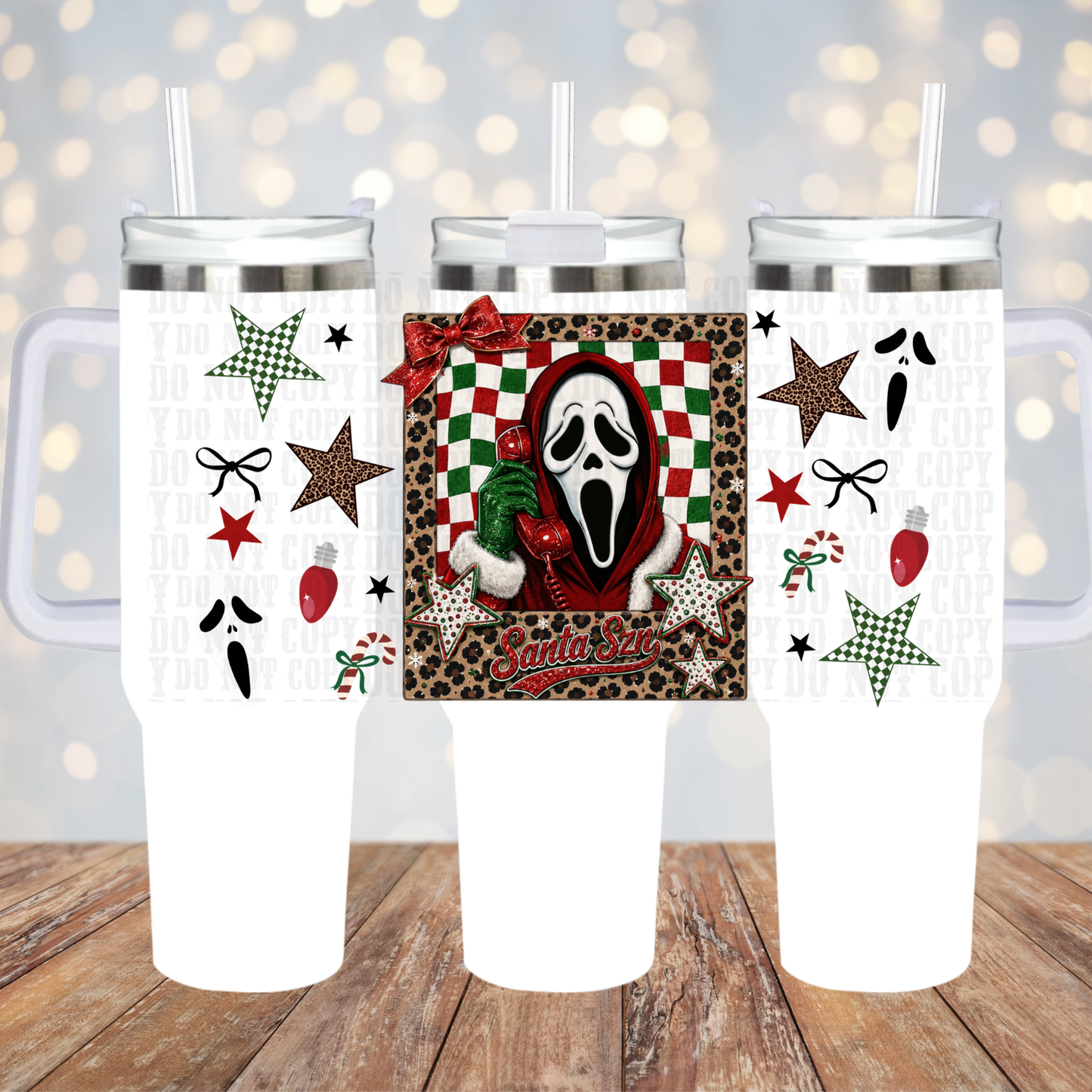 40oz GF SANTA UV DTF CUP WRAP-SHOP EXCLUSIVE BY CIERA