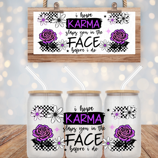 KARMA SLAP UV DTF CUP WRAP