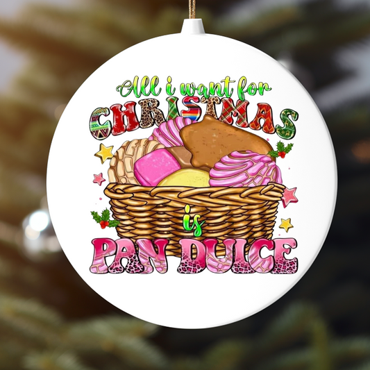 PAN DULCE  UV DTF ORNAMENT DECAL