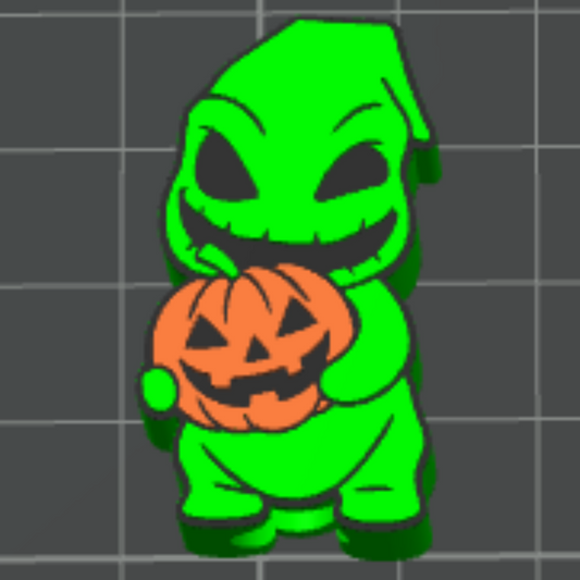 3D OOGIE  Straw Topper Standard or Stanley Size