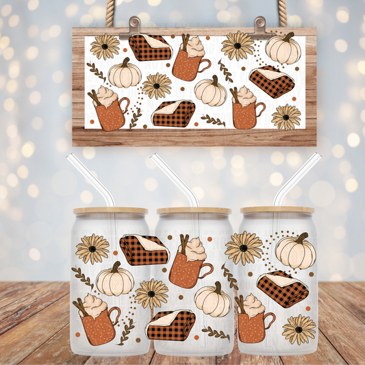 FALL COZY VIBES UV DTF CUP WRAP