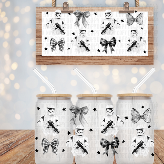 STORM TROOPER UV DTF CUP WRAP