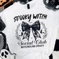 SPOOKY WITCH GLOW IN THE DARK DTF
