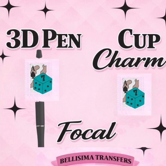 ACES Focal for Pen & Cup Charms -Interchangeable Decorative Pen Toppers