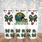40oz COQUETTE HELMUT FOOTBALL BUNDLE  UV DTF CUP WRAP
