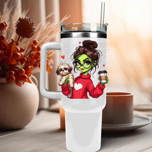 40OZ MAMA PUP LOVE UV DTF CUP DECAL