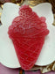 STRAWBERRY FLORAL ICE CREAM FRESHIE