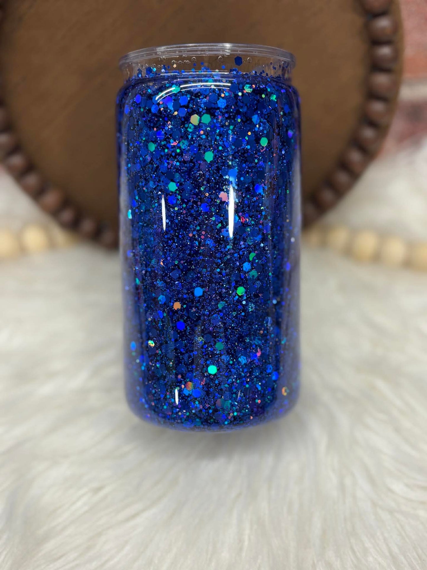 MERRY AND BRIGHT HOLOGRPAHIC  CHUNKY MIX GLITTER