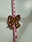 CHEETAH BOW  Straw Topper – 3D Printed Tumbler Accessory | Standard or Stanley