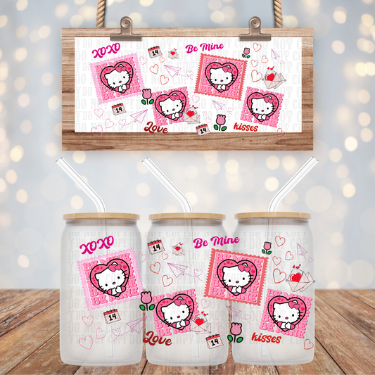 KITTY CARDS UV DTF CUP WRAP