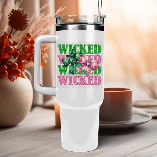 40oz WICKED STACKED UV DTF DECAL