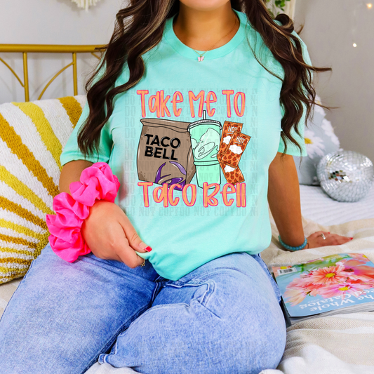 TACO BOUT A CUTE  DTF TRANSFER