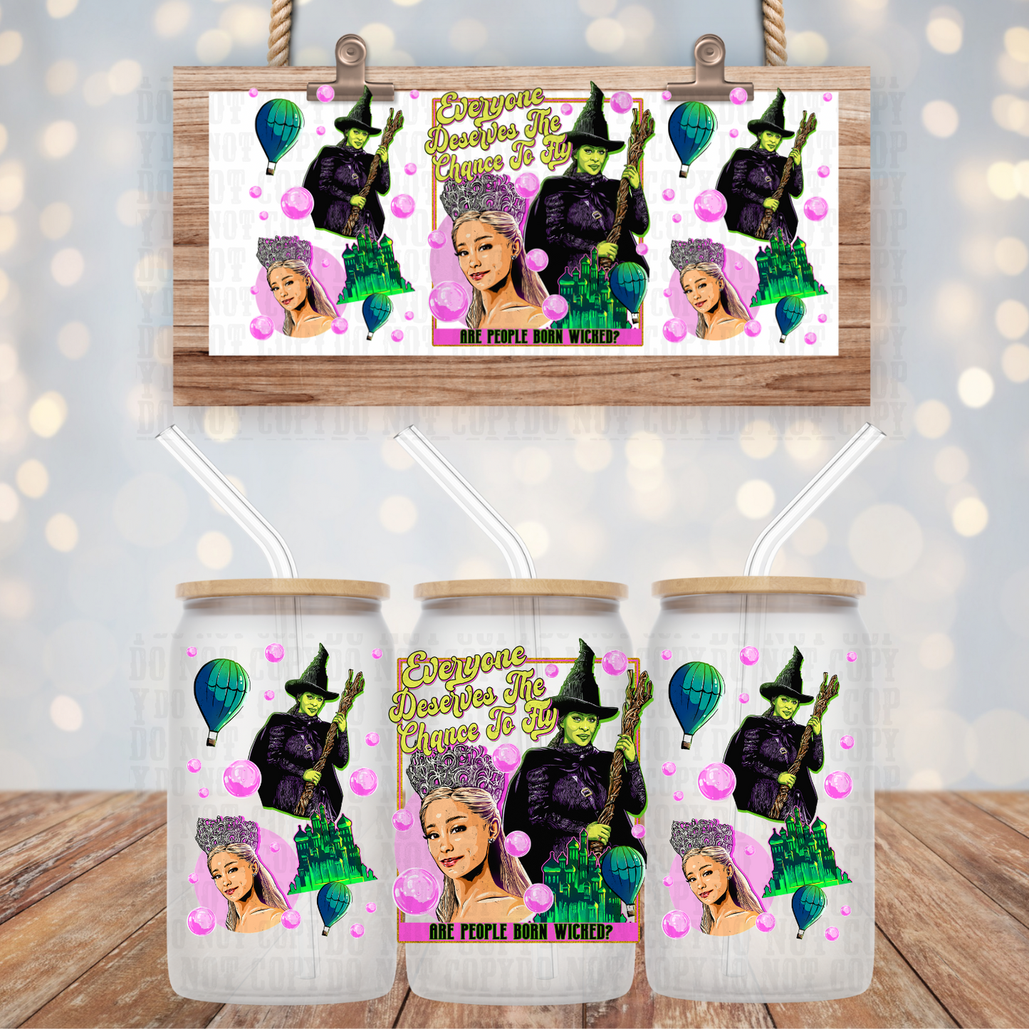 WICKED BUNDLE UV DTF Cup Wrap