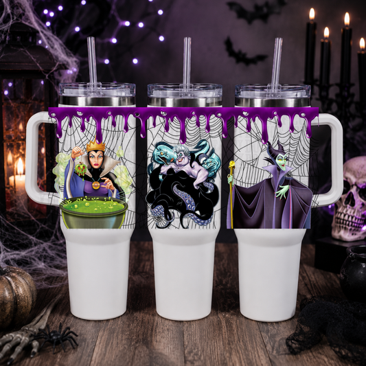 40/50oz VILLAIN DRIP UV DTF CUP WRAP