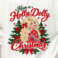 HOLLY DOLLY CHRISTMAS  T-Shirt | Country Western Graphic Tee