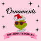 3D Christmas Ornaments] Cute Holiday Tree Decor