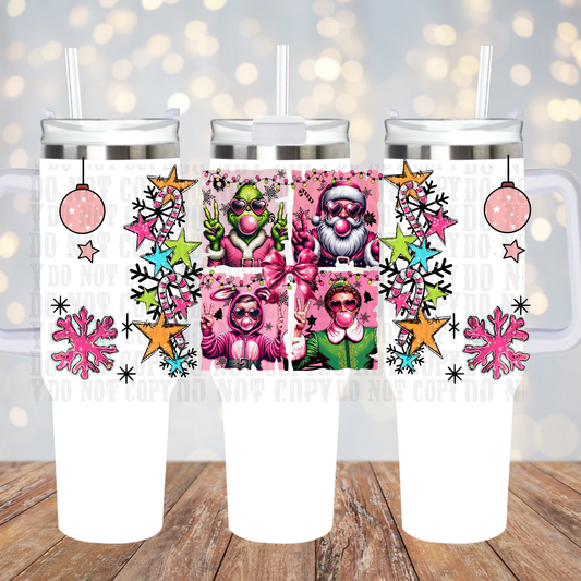 40oz BUBBLE BOYS OF XMAS UV DTF CUP WRAP
