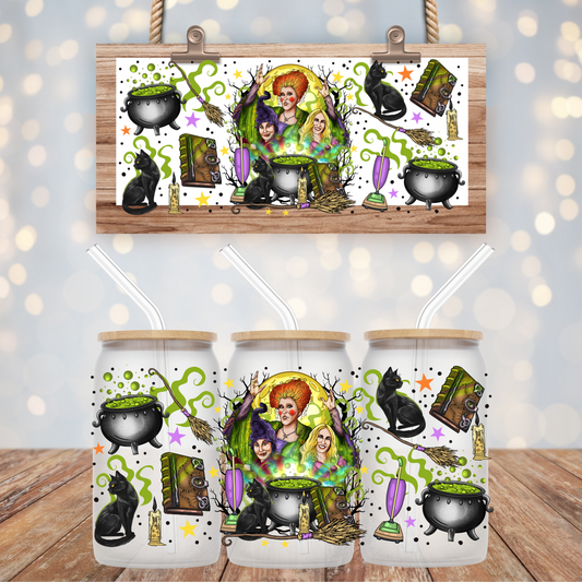 HOCUS CAULDRON UV DTF CUP WRAP
