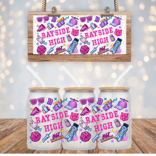 SAVED BY THE BELL UV DTF CUP WRAP