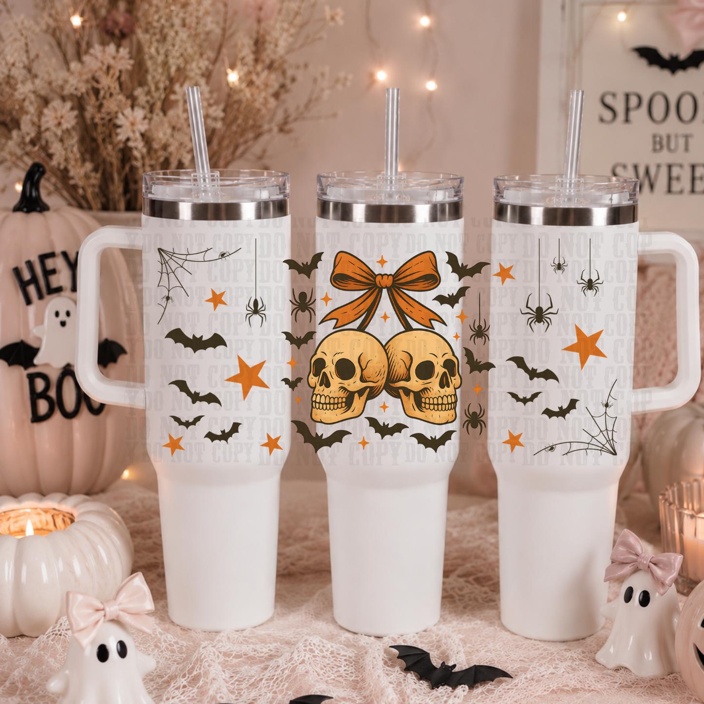 40oz SKELLY FALL UV DTF CUP WRAP - SHOP EXCLUSIVE BY CIERA