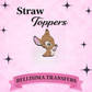 Baby Deer  Straw Topper – 3D Printed Tumbler Accessory | Standard or Stanley